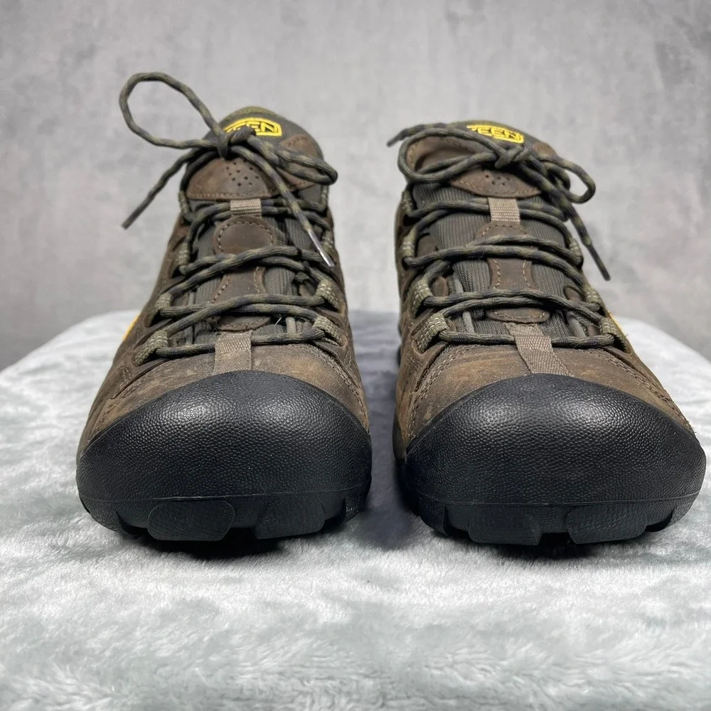 Keen Targhee II Hiking Shoes Men 10.5 Brown Waterproof Leather 1017345